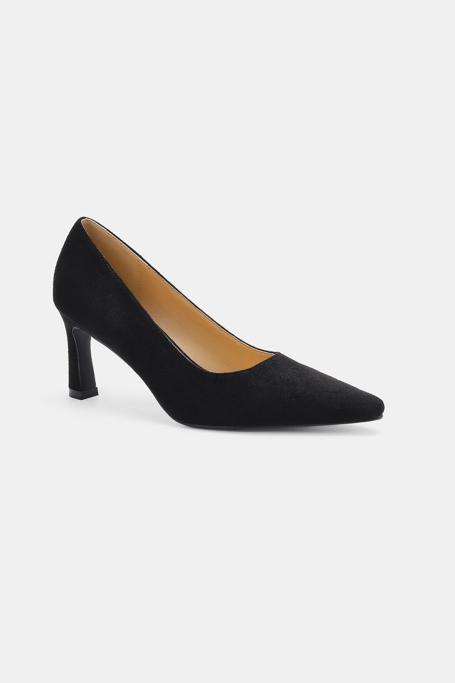 Aura Stylo - Beast Fashion Faux Suede Point Toe Pumps