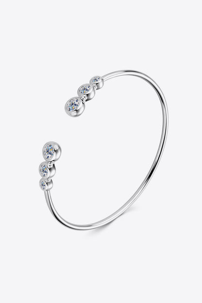 Aura Stylo - 1.8 Carat Moissanite 925 Sterling Silver Bracelet