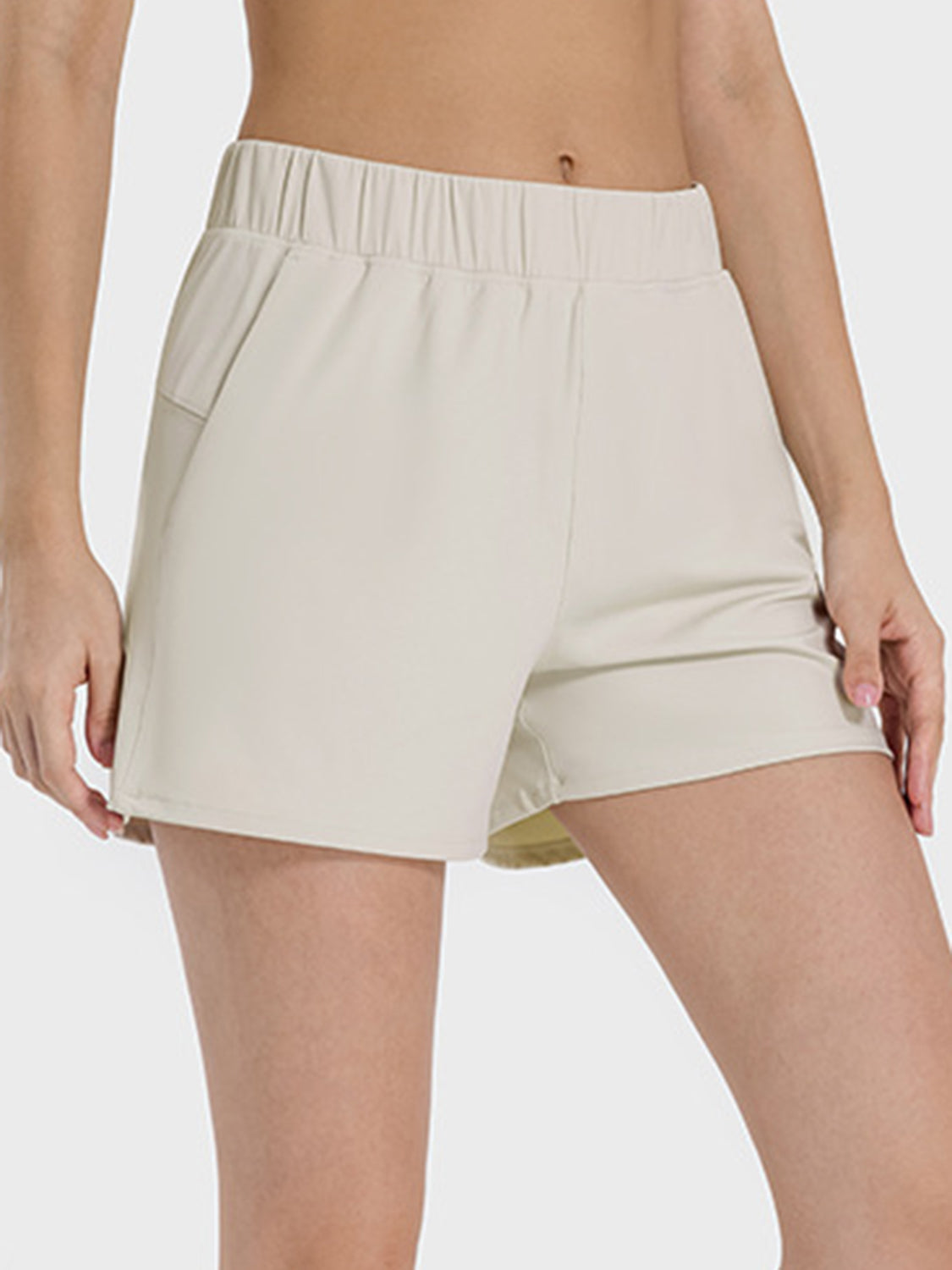 Aura Stylo - Millennia Elastic Waist Active Shorts