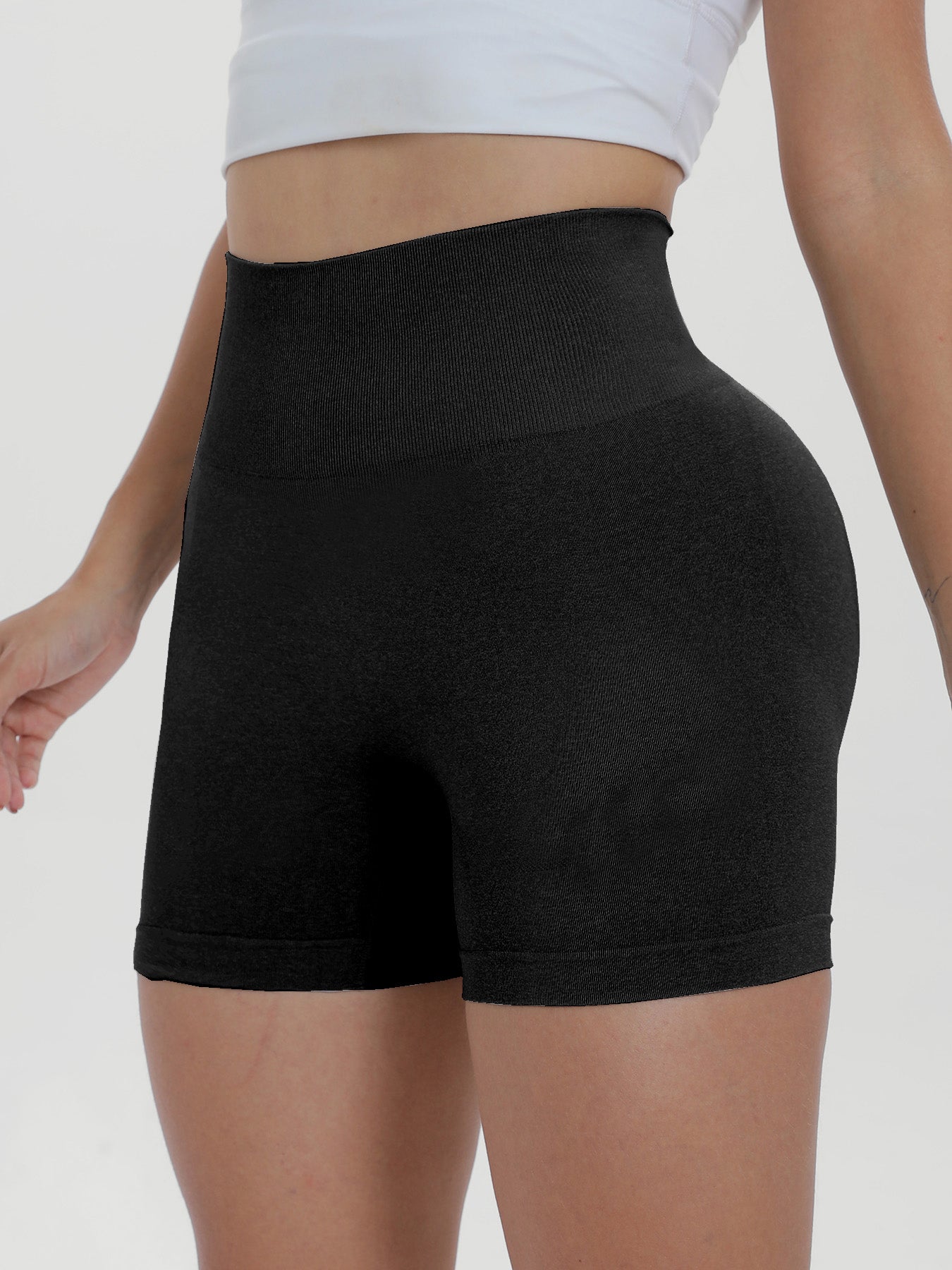 Aura Stylo - High Waist Active Shorts