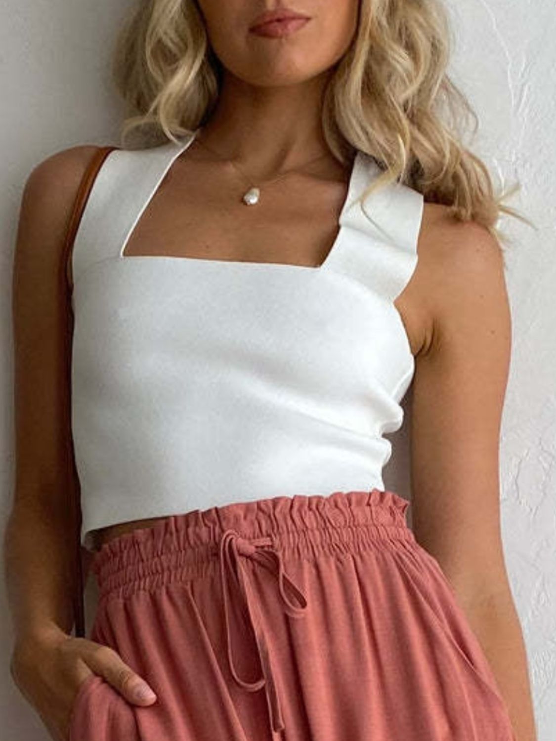 Comfy Square Neck Wide Strap Tank