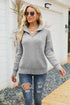 Aura Stylo - Quarter-Zip Collared Neck Sweater