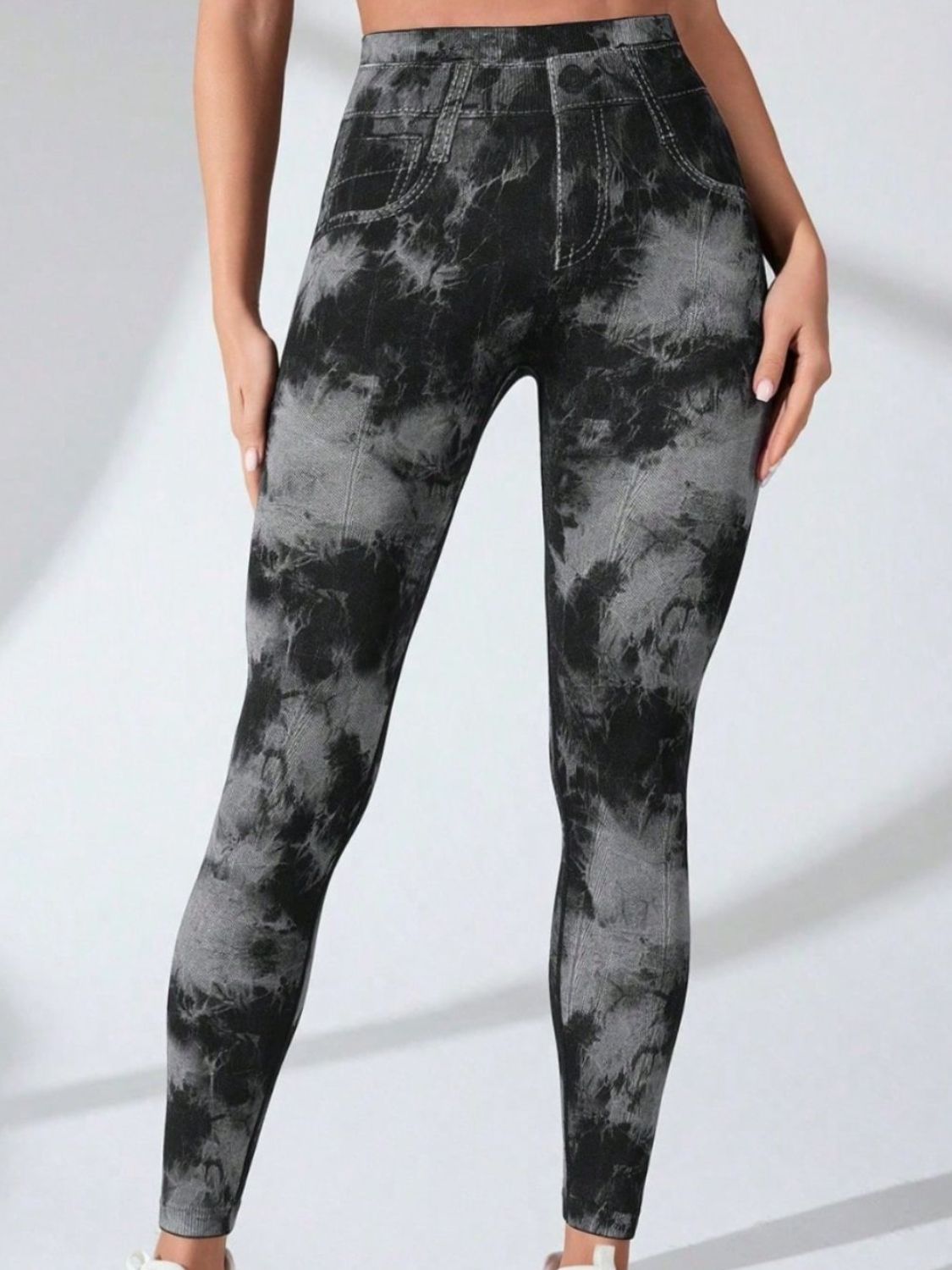 Aura Stylo - Tie-Dye High Waist Active Leggings