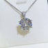 Aura Stylo - 10 Carat Moissanite 925 Sterling Silver Pendant Necklace