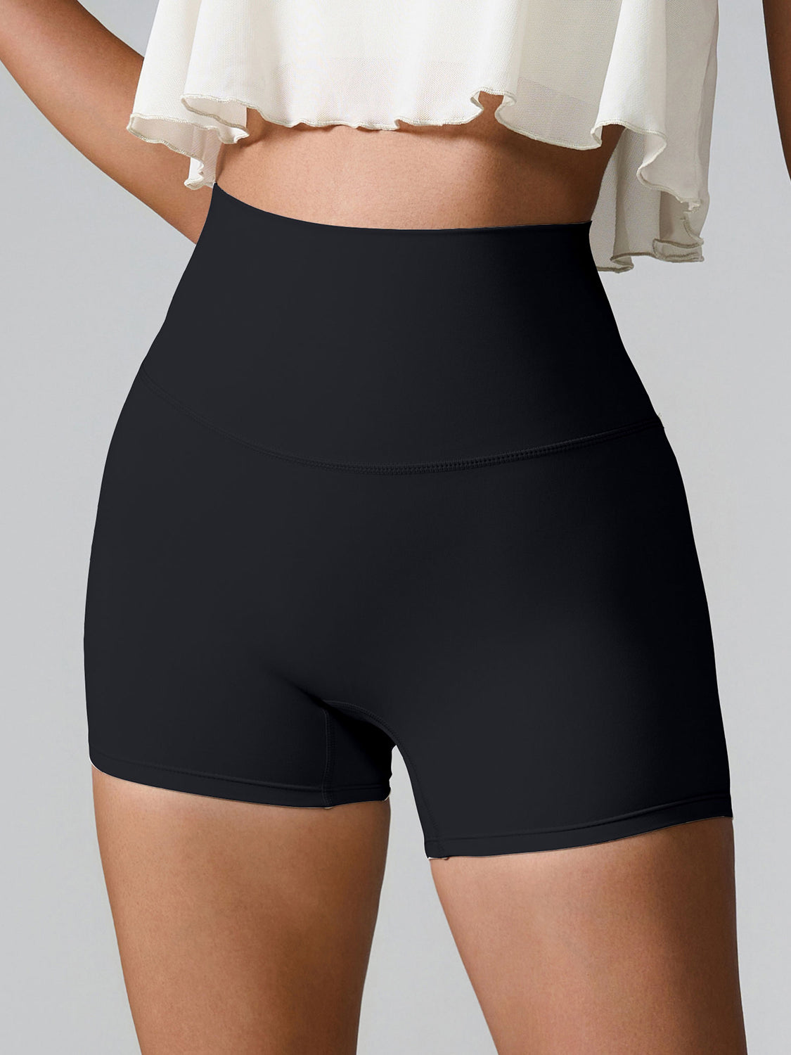 Aura Stylo - High Waist Active Shorts