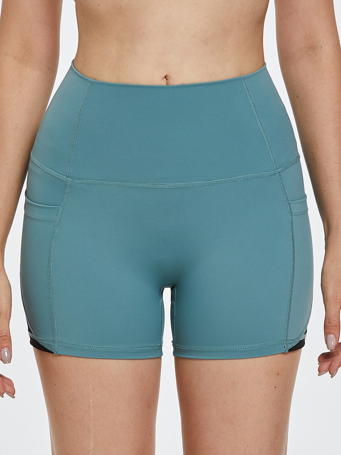 Aura Stylo - High Waist Active Shorts