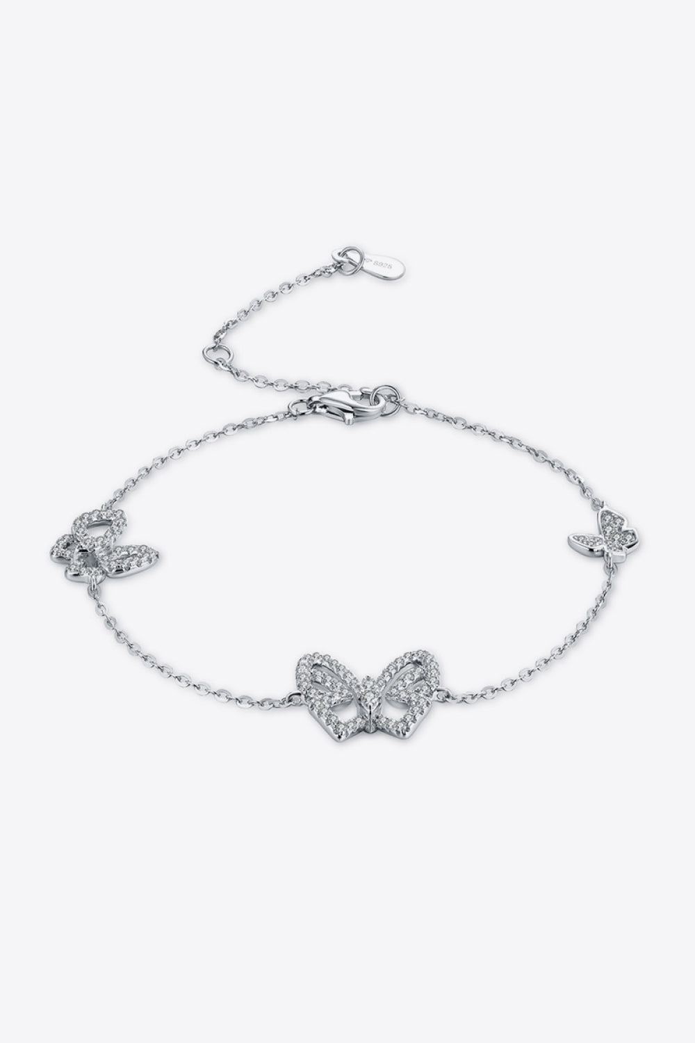 Aura Stylo - Moissanite Butterfly Shape Bracelet