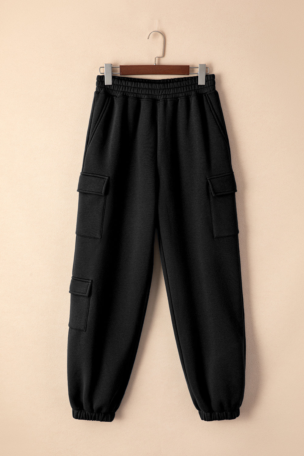 Aura Stylo - Pocketed Elastic Waist Active Joggers