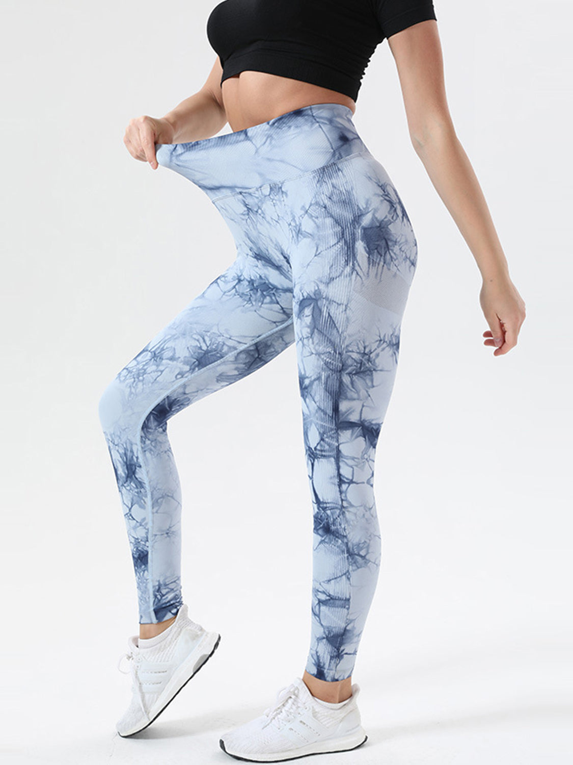 Aura Stylo - Tie-Dye High Waist Active Leggings