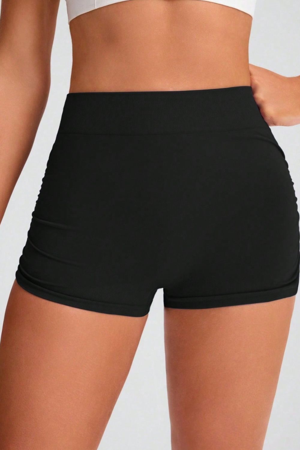 Aura Stylo - Elastic Waist Active Shorts