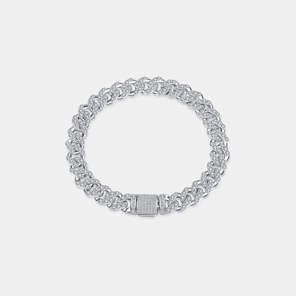 Aura Stylo - 4.63 Carat Moissanite 925 Sterling Silver Bracelet