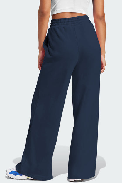 Aura Stylo - Drawstring Wide Leg Active Pants