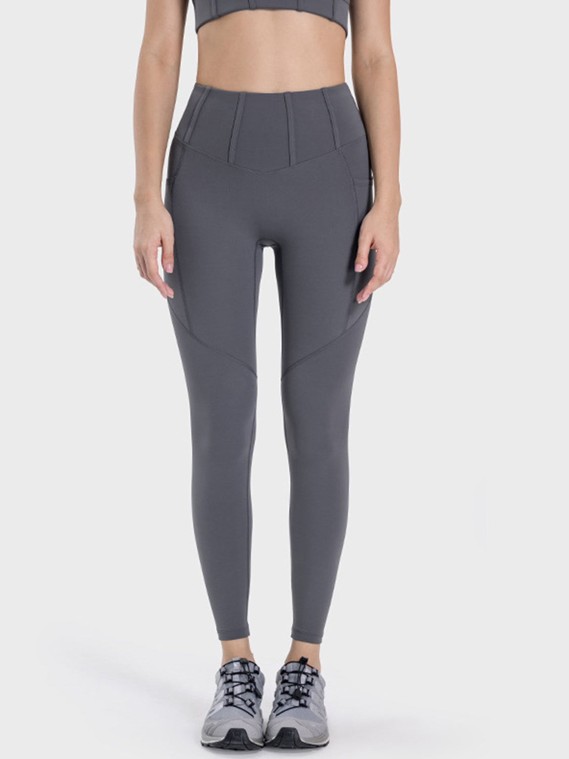 Aura Stylo - Millennia Pocketed High Waist Active Leggings