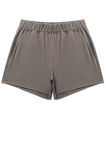 Aura Stylo - Millennia Elastic Waist Active Shorts