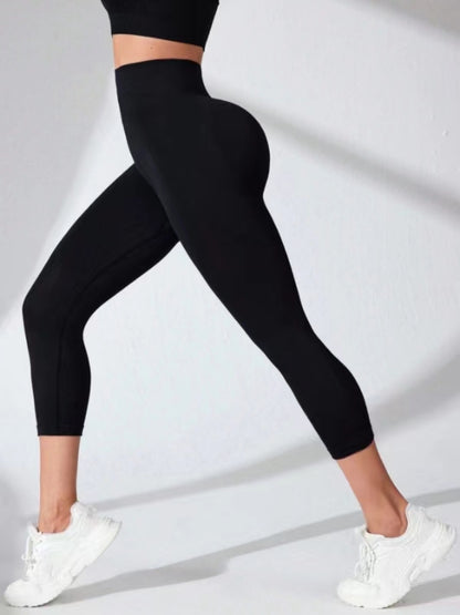 Aura Stylo - High Waist Cropped Active Leggings