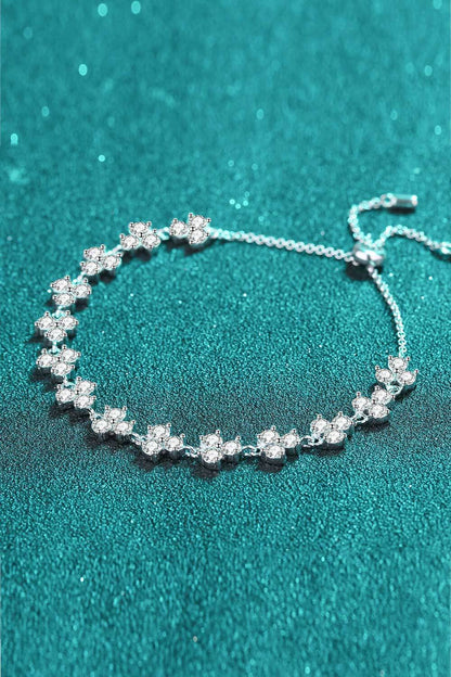 Aura Stylo - Adjustable Moissanite Bracelet