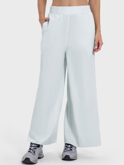 Aura Stylo - Millennia Slit Wide Leg Active Pants