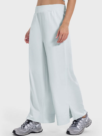 Aura Stylo - Millennia Slit Wide Leg Active Pants