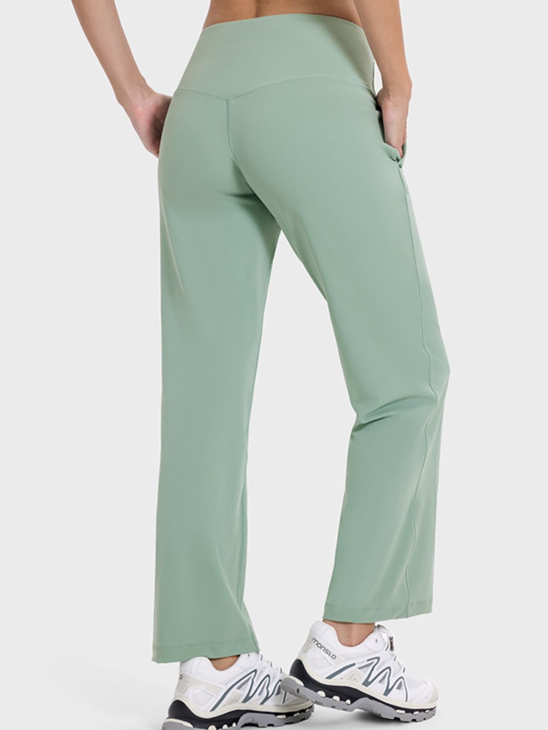 Aura Stylo - Millennia Pocketed High Waist Active Pants