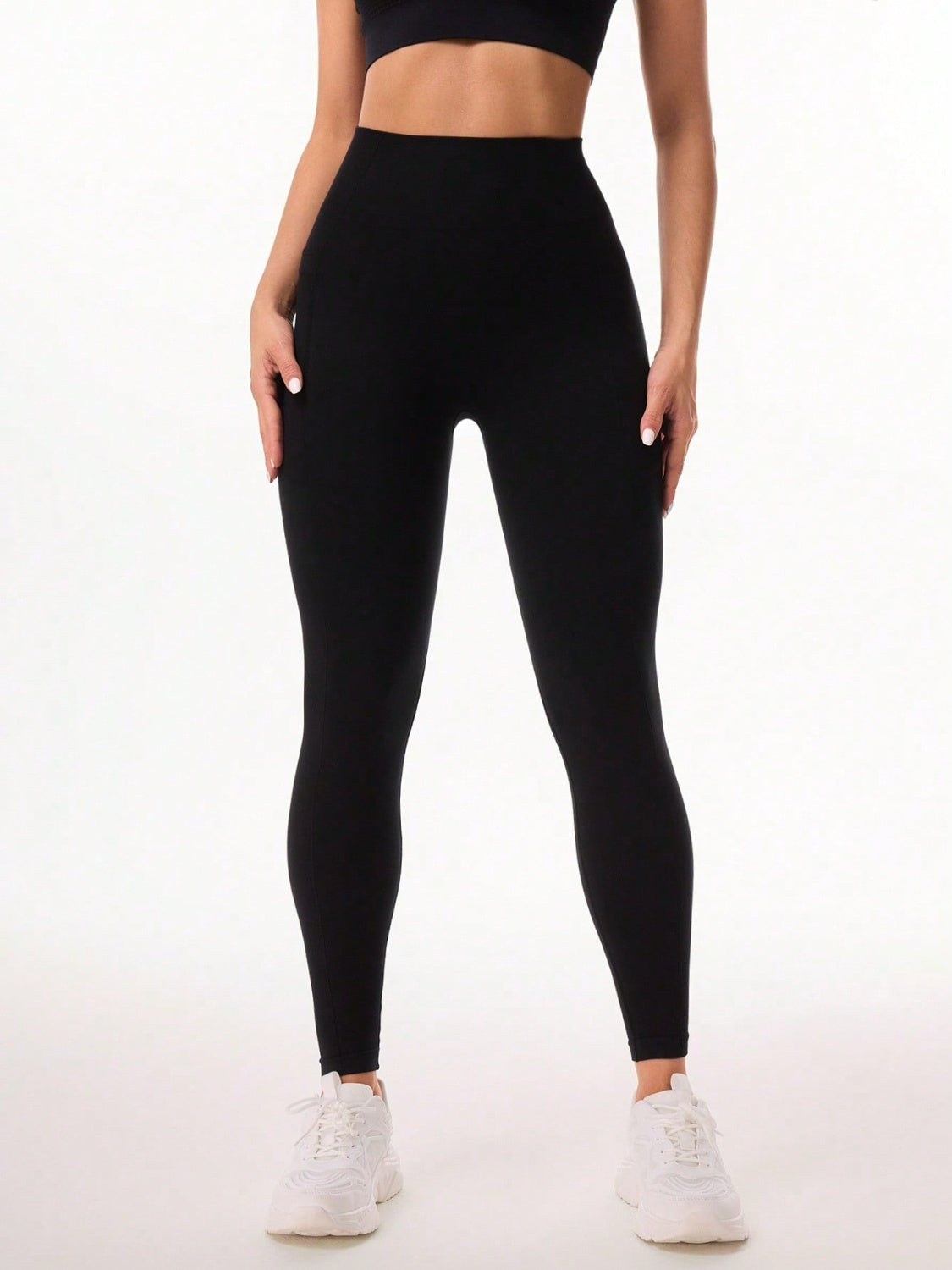 Aura Stylo - Pocketed High Waist Active Leggings