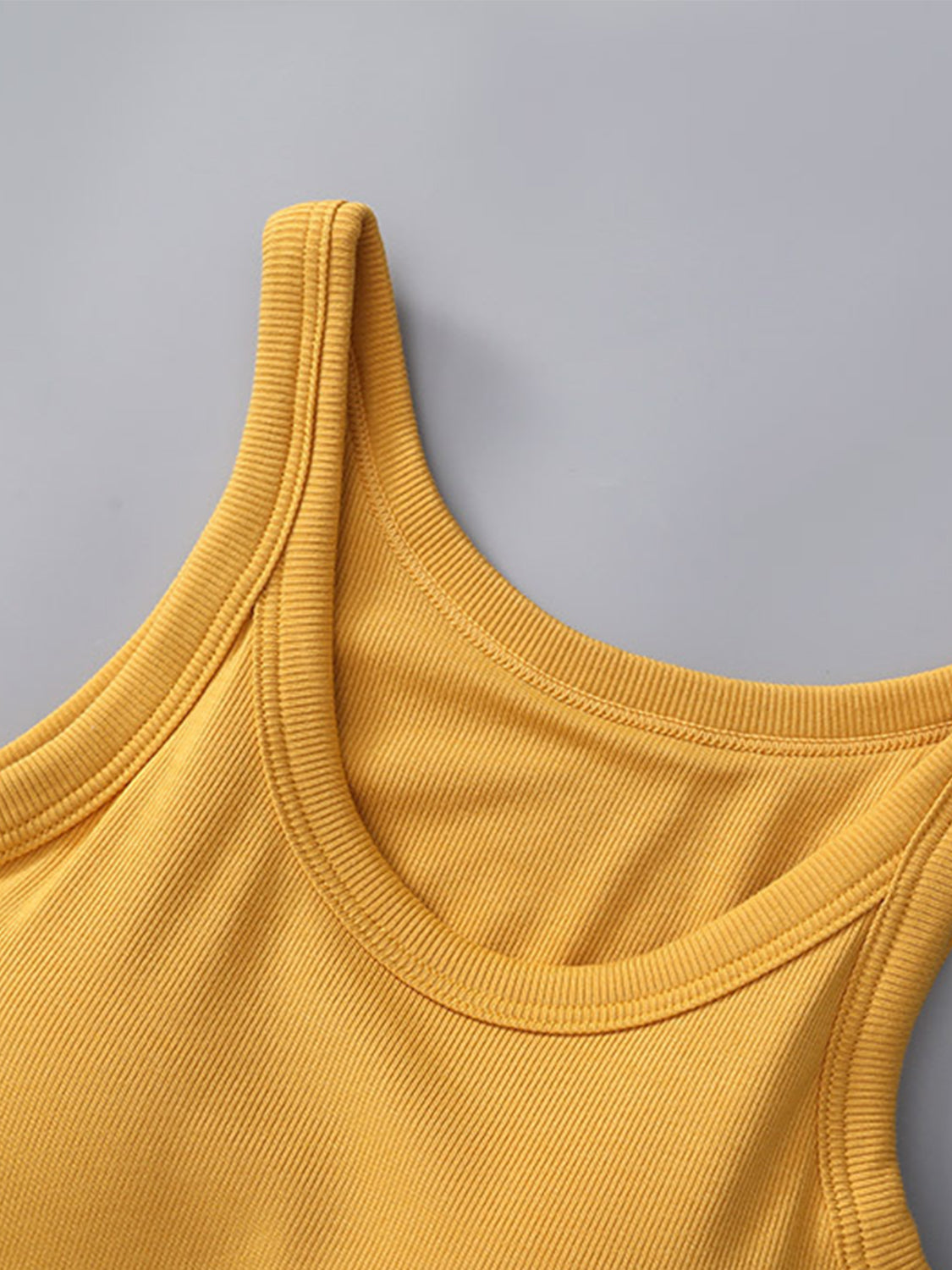 Round Neck Tank with stylish Bra