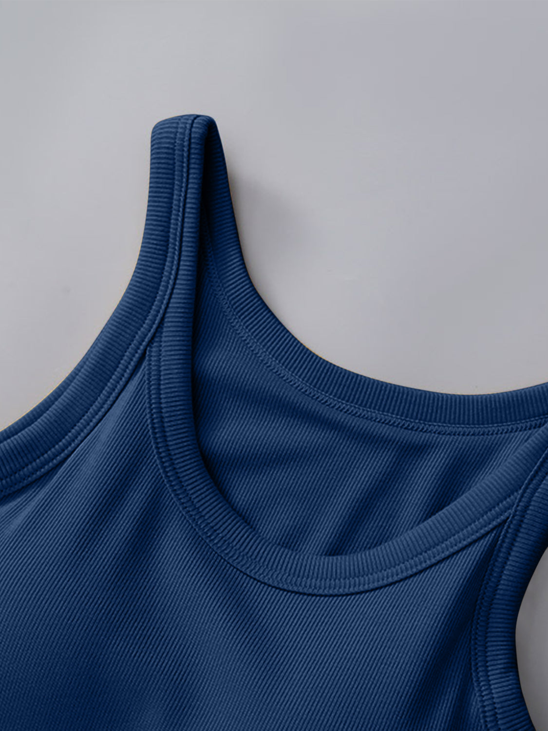 Round Neck Tank with stylish Bra