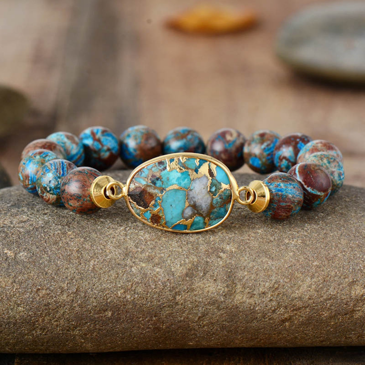 Aura Stylo - Natural Stone Beaded Bracelet