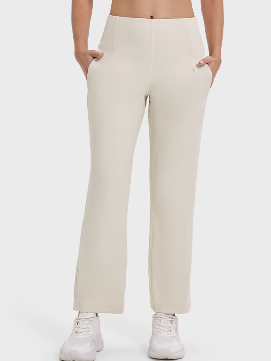 Aura Stylo - Millennia Pocketed High Waist Active Pants