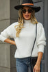 Aura Stylo - Angel Wings Turtle Neck Long Sleeve Pullover Sweater