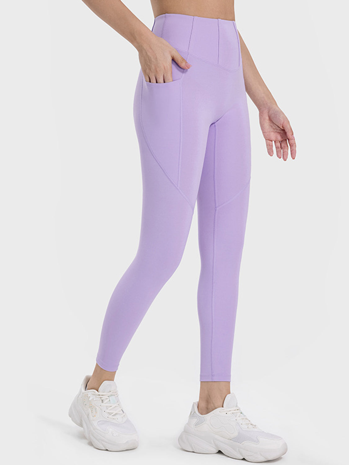 Aura Stylo - Millennia Pocketed High Waist Active Leggings