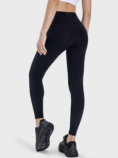 Aura Stylo - Millennia Pocketed High Waist Active Leggings