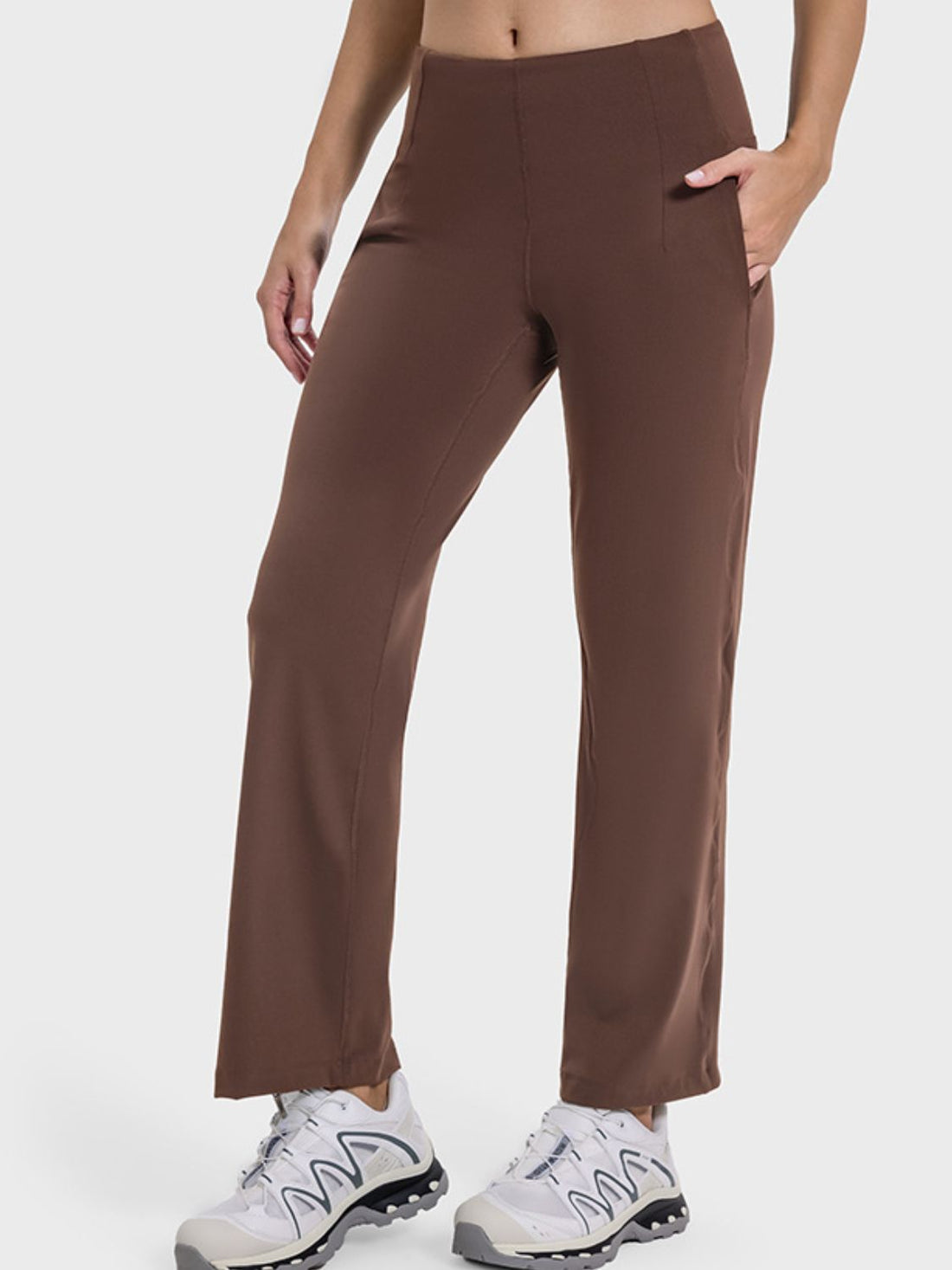 Aura Stylo - Millennia Pocketed High Waist Active Pants