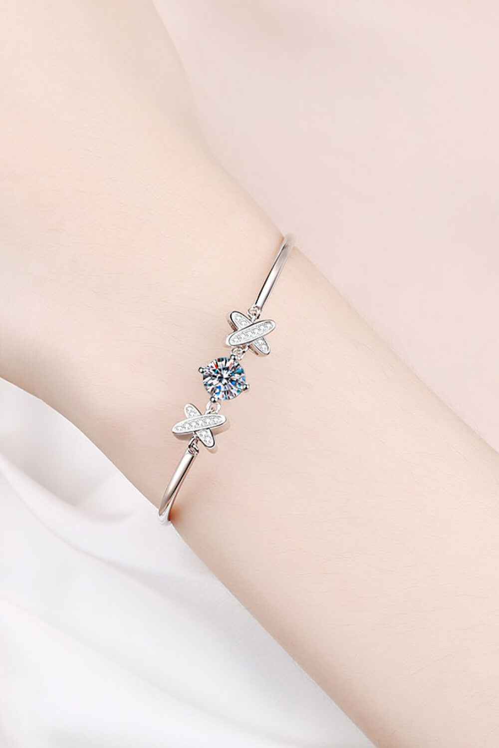 Aura Stylo - Adored Happy State of Mind 1 Carat Moissanite Bracelet