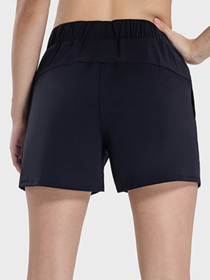 Aura Stylo - Millennia Elastic Waist Active Shorts