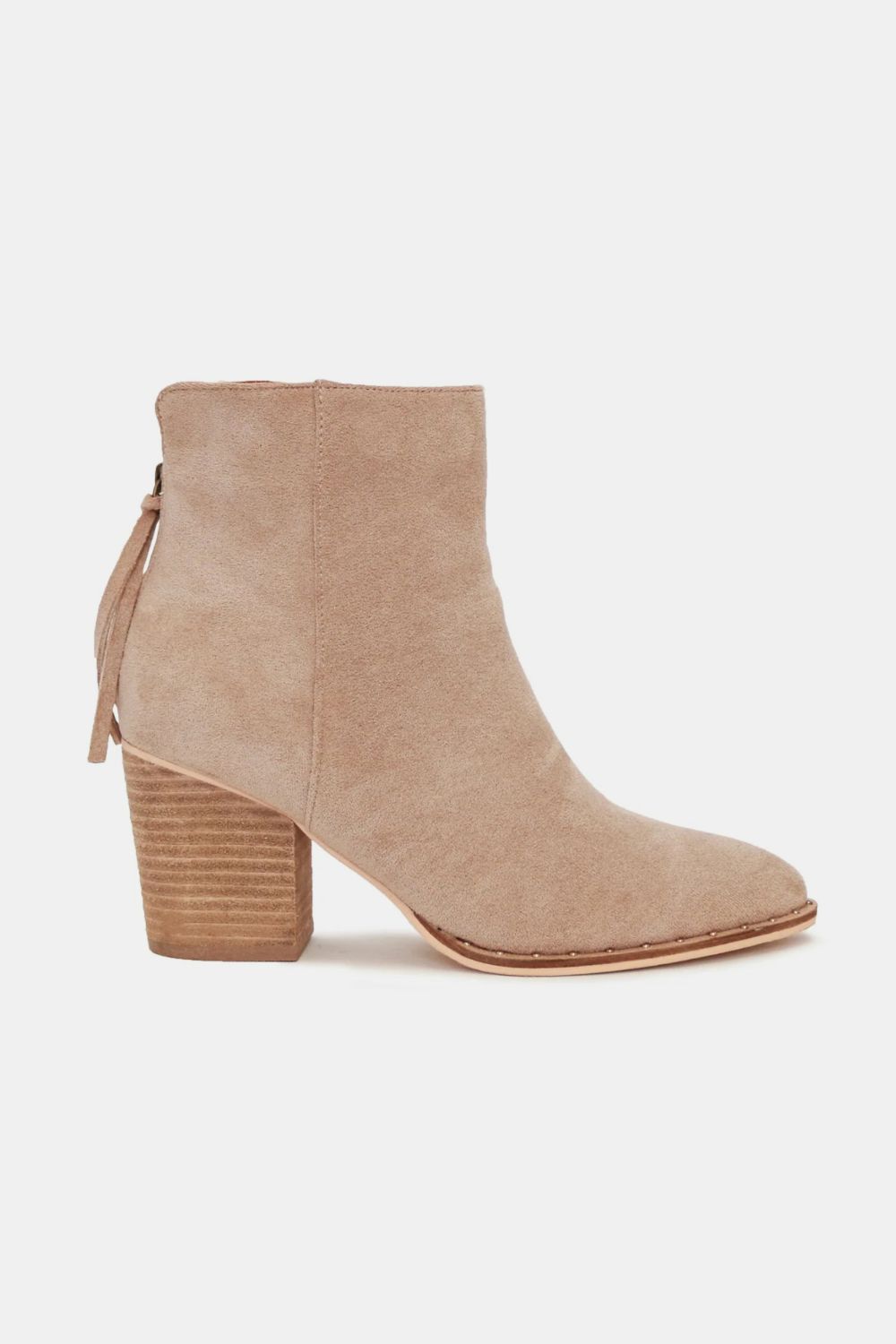 Aura Stylo - Beast Fashion Suede Point Toe Ankle Booties