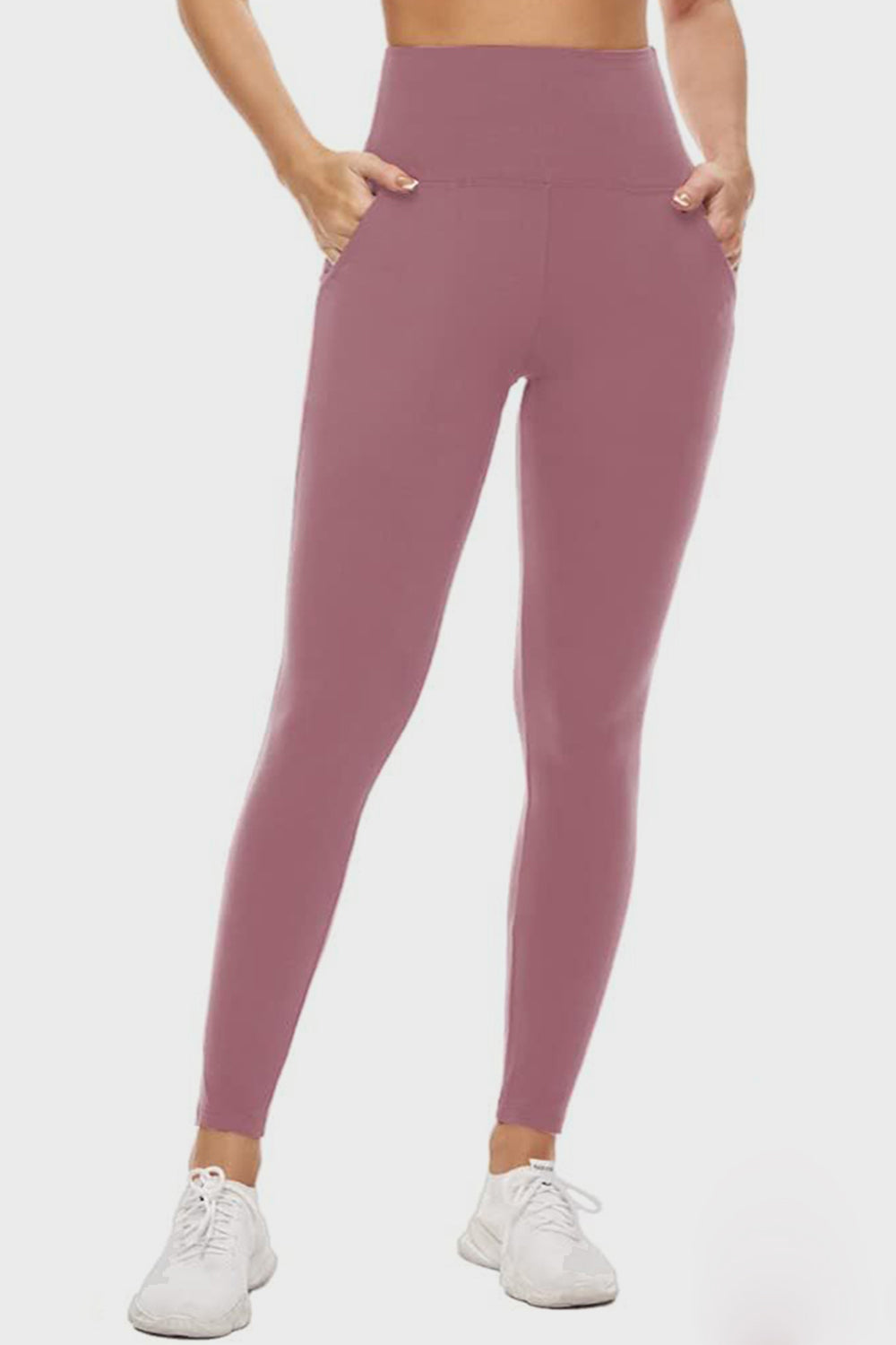 Aura Stylo - Pocketed High Waist Active Leggings