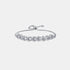 Aura Stylo - 1 Carat Moissanite 925 Sterling Silver Bracelet