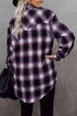 Aura Stylo - Full Size Plaid Collared Neck Long Sleeve Shirt