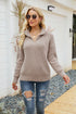 Aura Stylo - Quarter-Zip Collared Neck Sweater