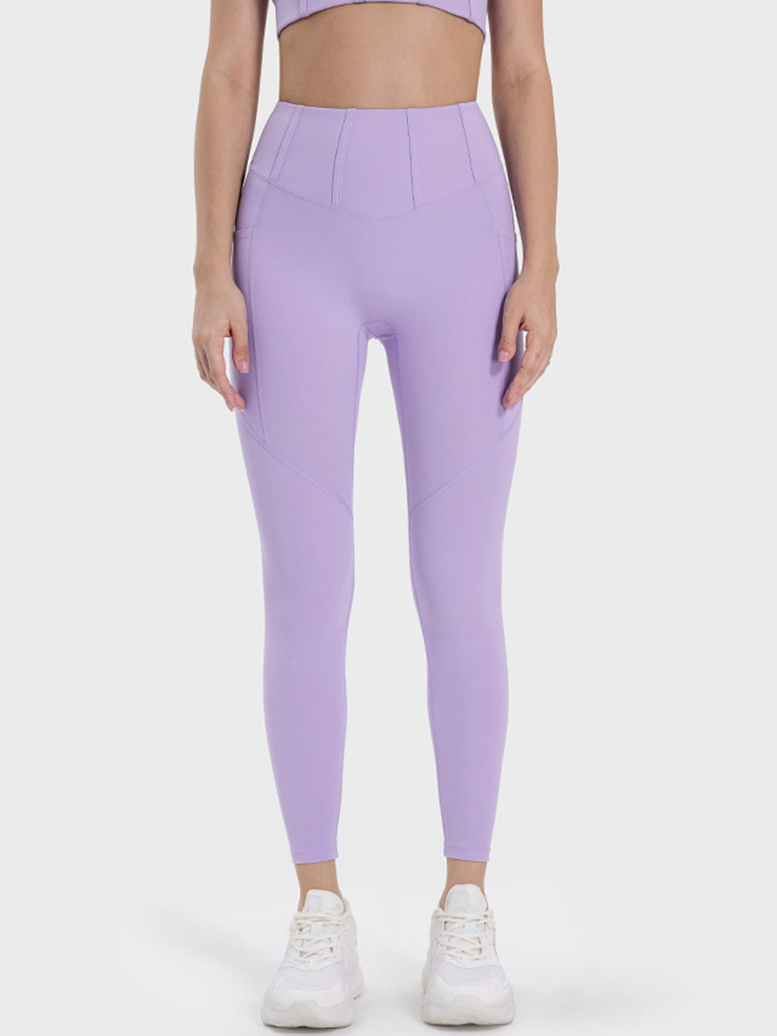 Aura Stylo - Millennia Pocketed High Waist Active Leggings