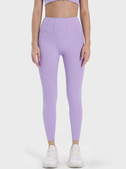 Aura Stylo - Millennia Pocketed High Waist Active Leggings