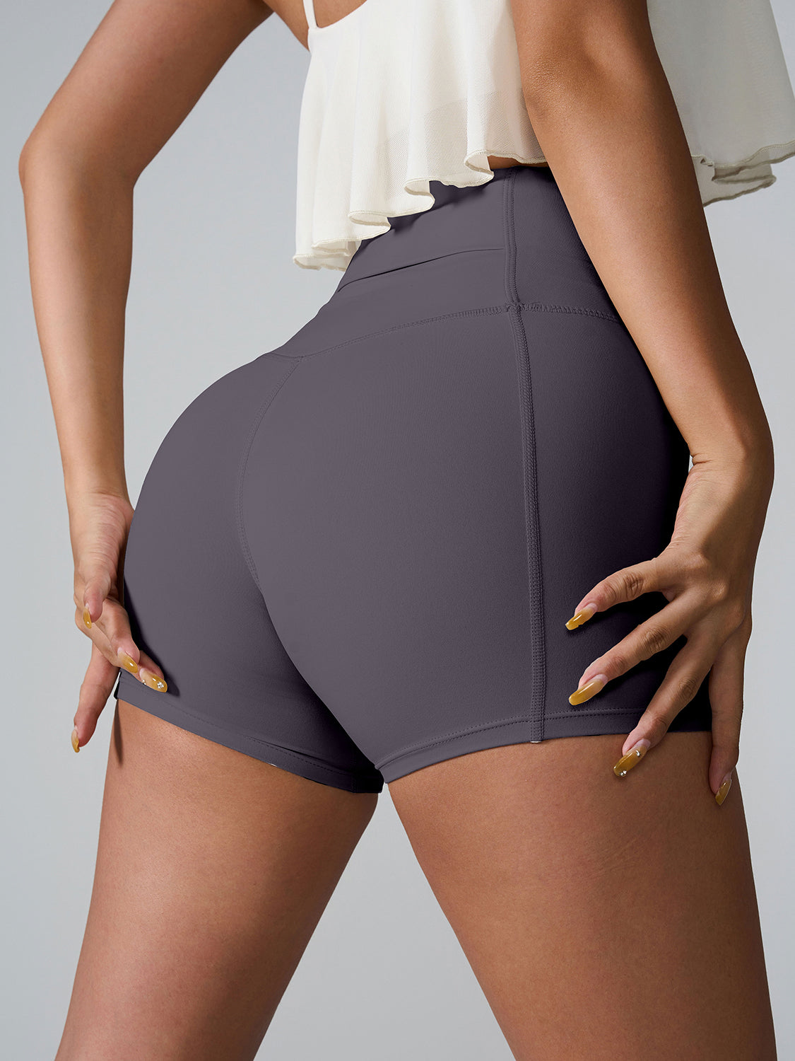 Aura Stylo - High Waist Active Shorts