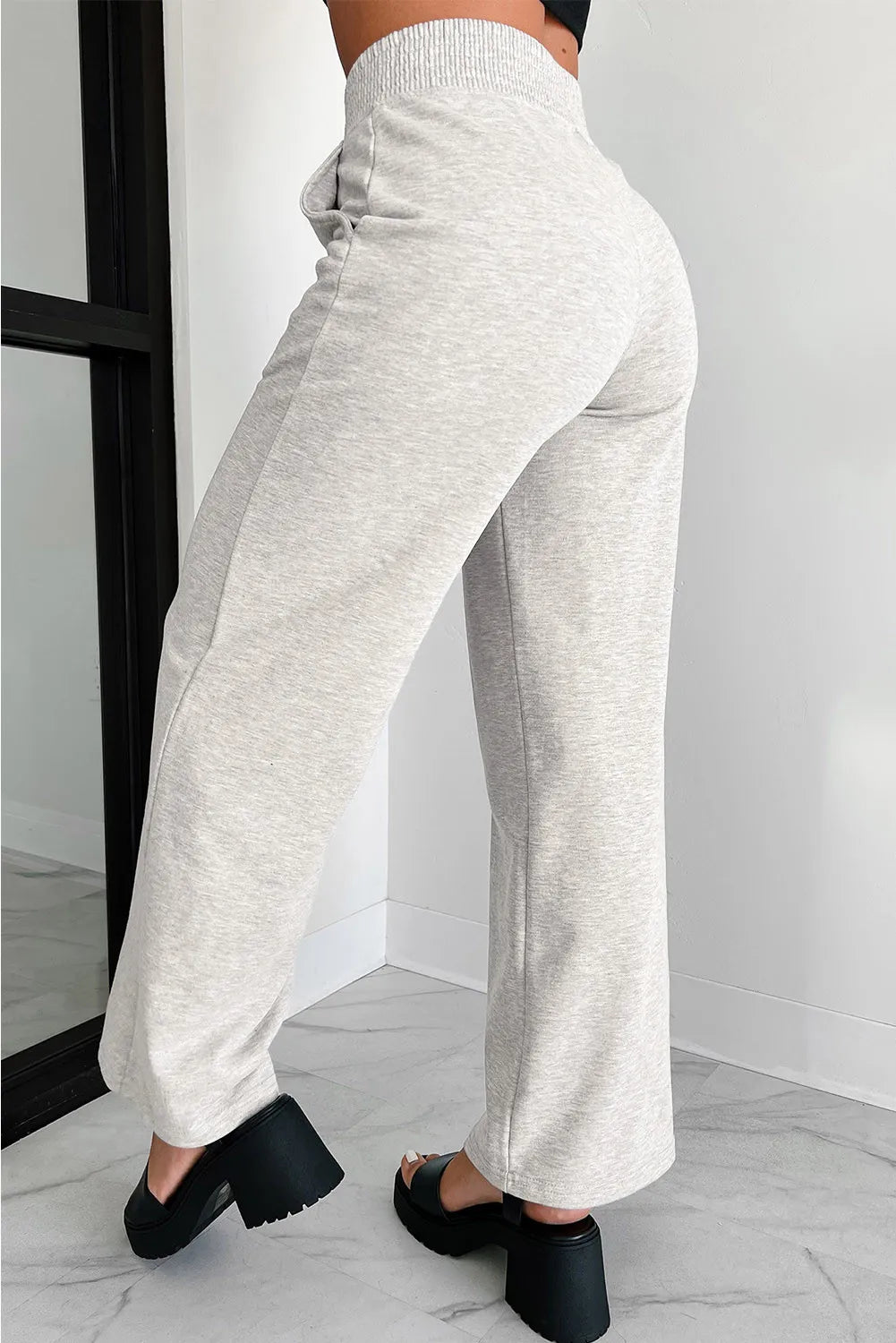 Aura Stylo - Elastic Waist Active Pants with Pockets