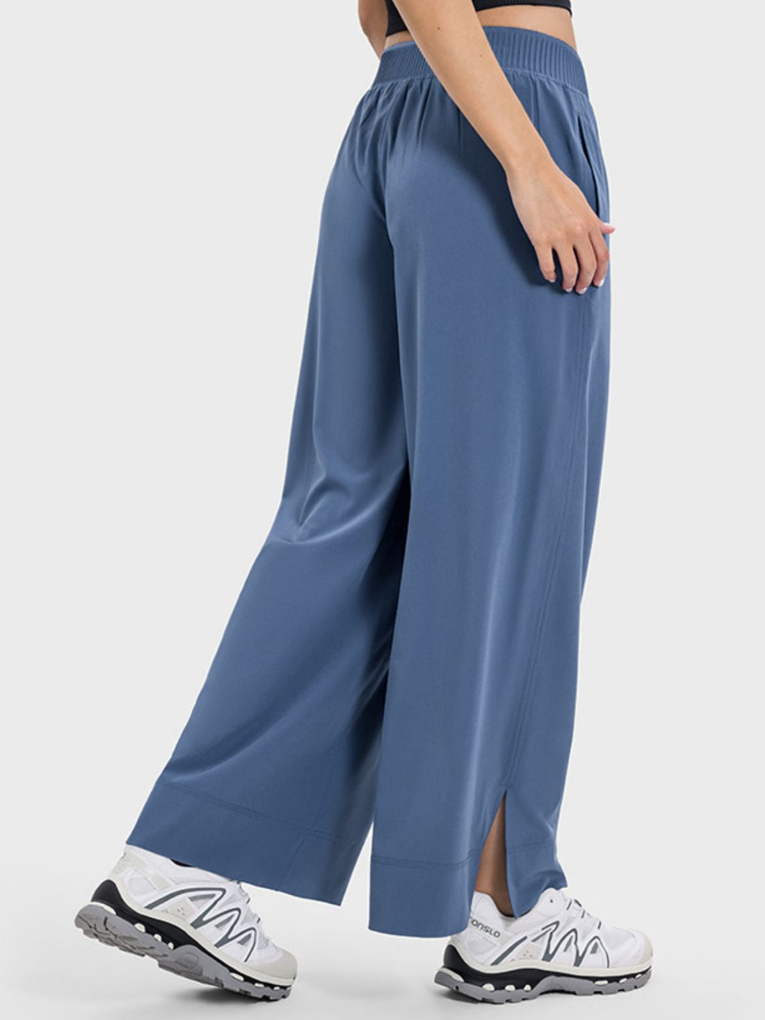 Aura Stylo - Millennia Slit Wide Leg Active Pants