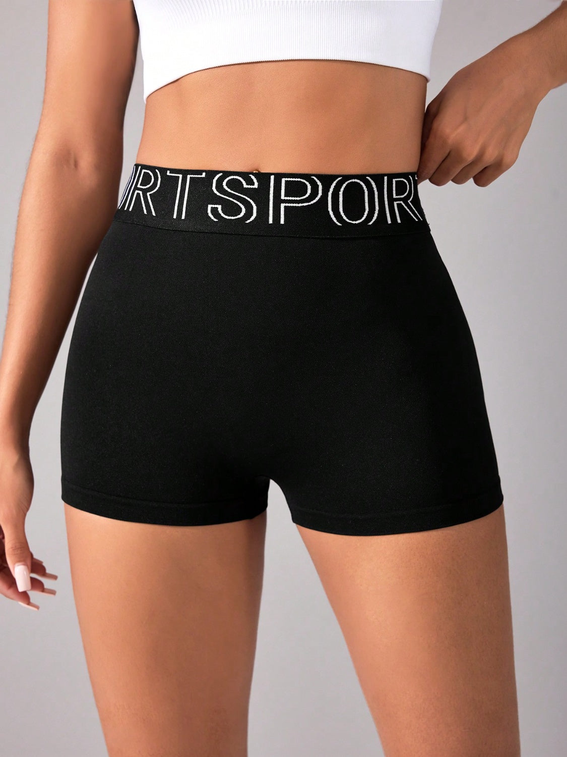 Aura Stylo - High Waist Active Shorts