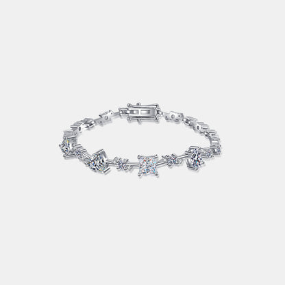 Aura Stylo - 6.2 Carat Moissanite 925 Sterling Silver Bracelet