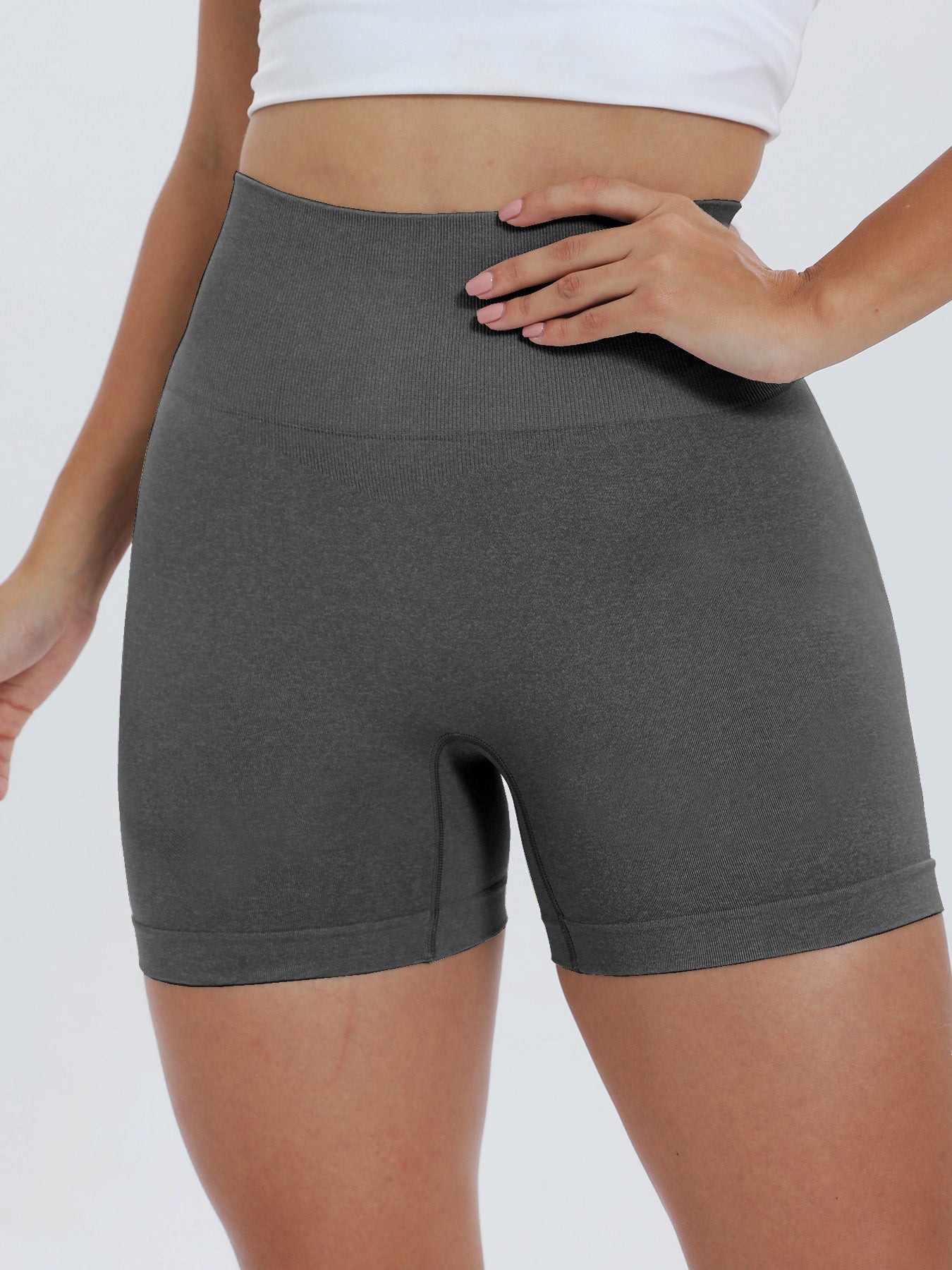 Aura Stylo - High Waist Active Shorts