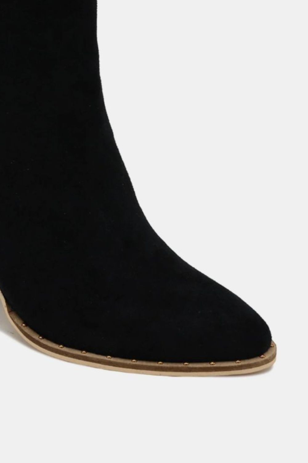 Aura Stylo - Beast Fashion Suede Point Toe Ankle Booties