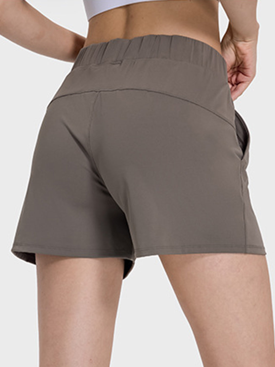 Aura Stylo - Millennia Elastic Waist Active Shorts