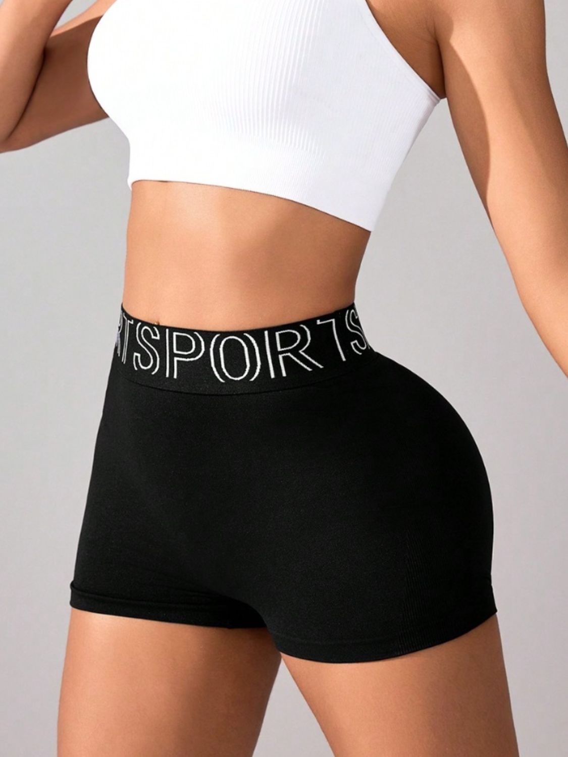 Aura Stylo - High Waist Active Shorts